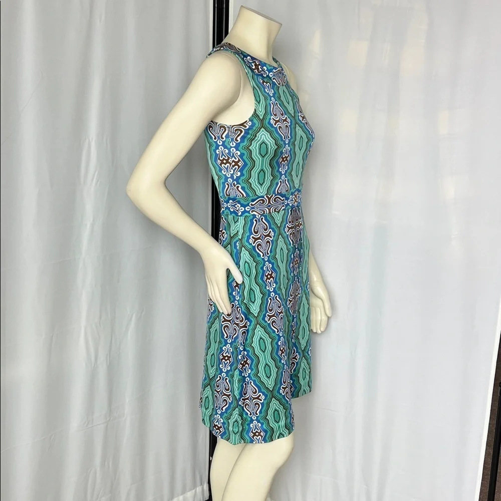 Tory Burch Vibrant Silk Mini Dress